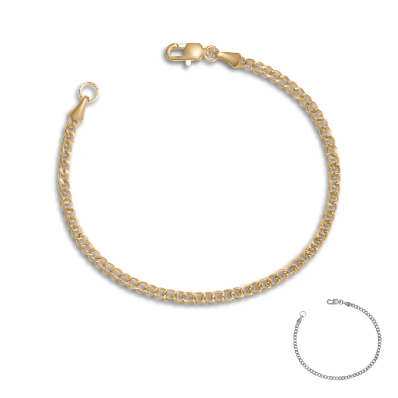 swoop chain bracelet-3mm Cuban Bracelet