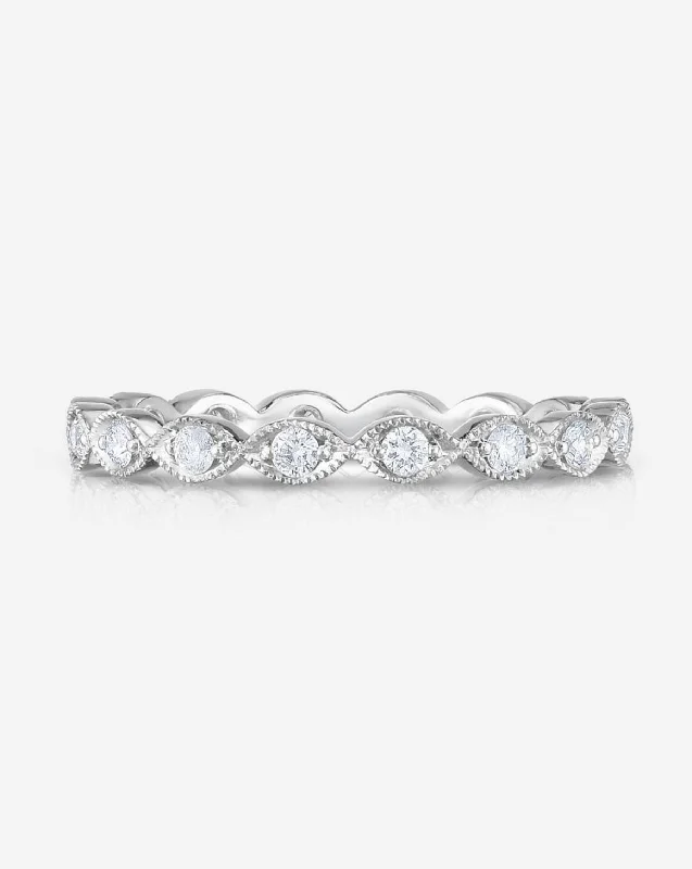 tarnished gold ring-Autumn Eternity Band