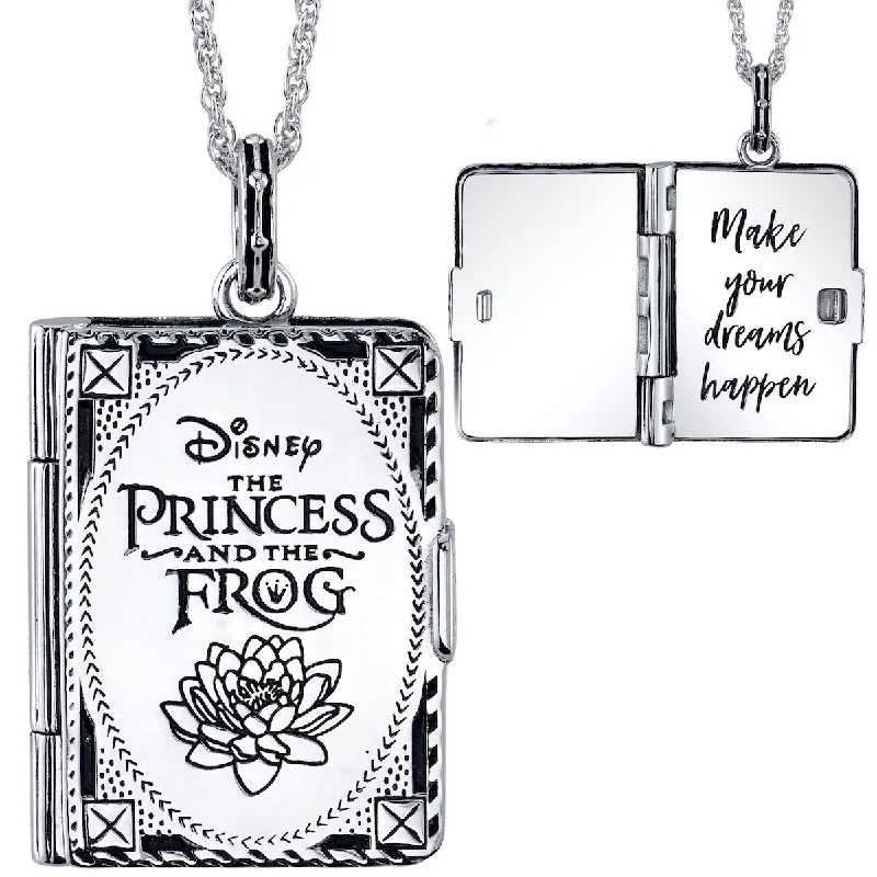 wanderlust moon necklace-Disney X RockLove THE PRINCESS AND THE FROG Storybook Pendant