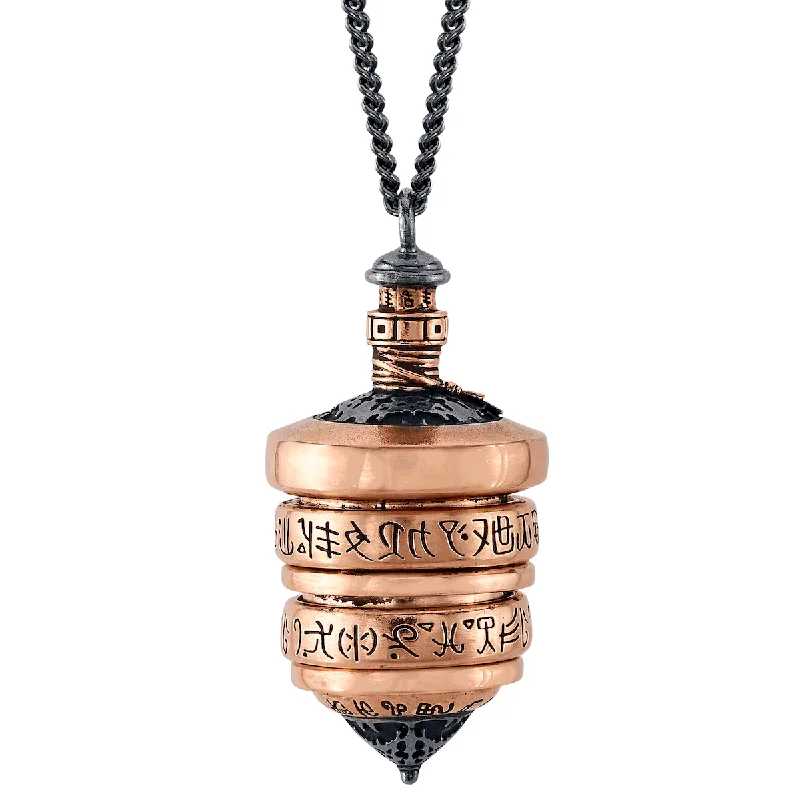 urban gemstone necklace-Magic: The Gathering X RockLove Sensei's Divining Top Necklace