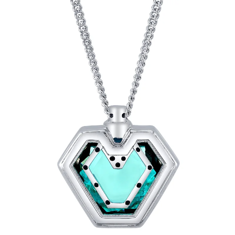 rose gold knotted necklace-Marvel X RockLove MARVEL STUDIOS BLACK PANTHER WAKANDA FOREVER Riri Williams Ironheart Necklace