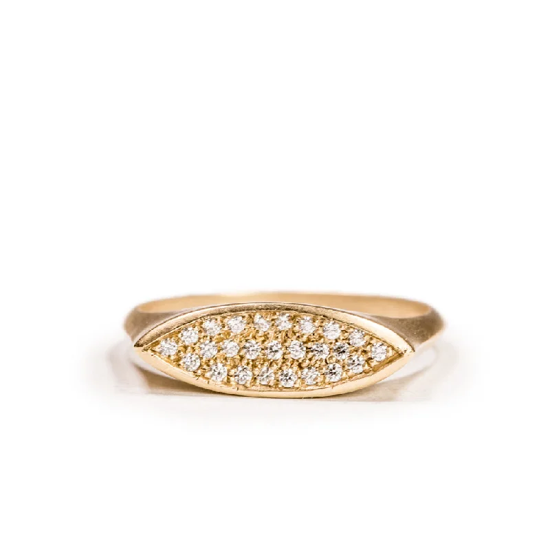 tarnished statement ring-<!--RG321-->pavé ceres ring