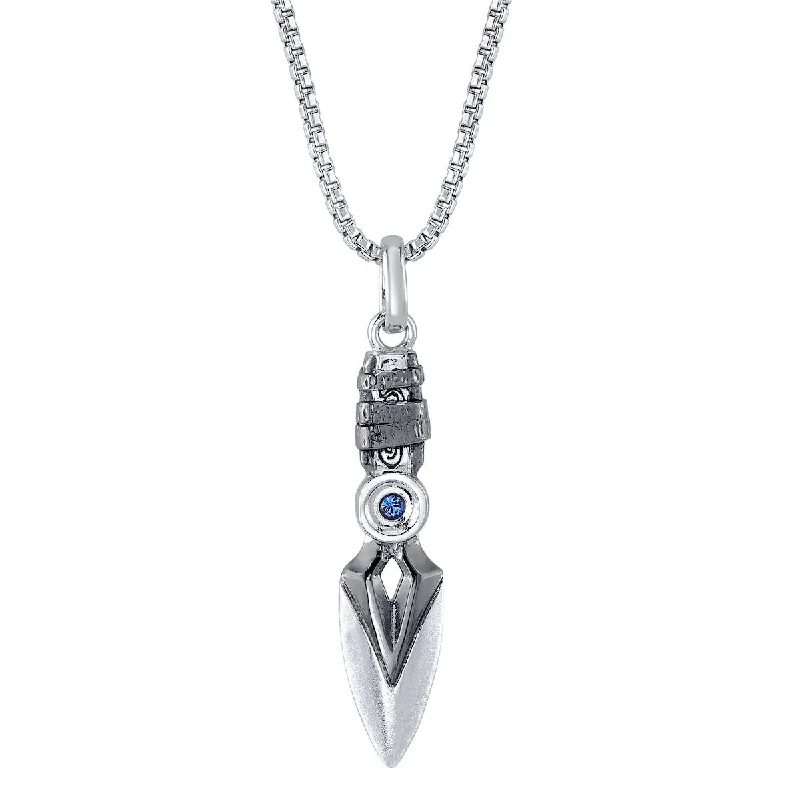 flow gemstone necklace-Valorant X RockLove Jett Blade Storm Necklace